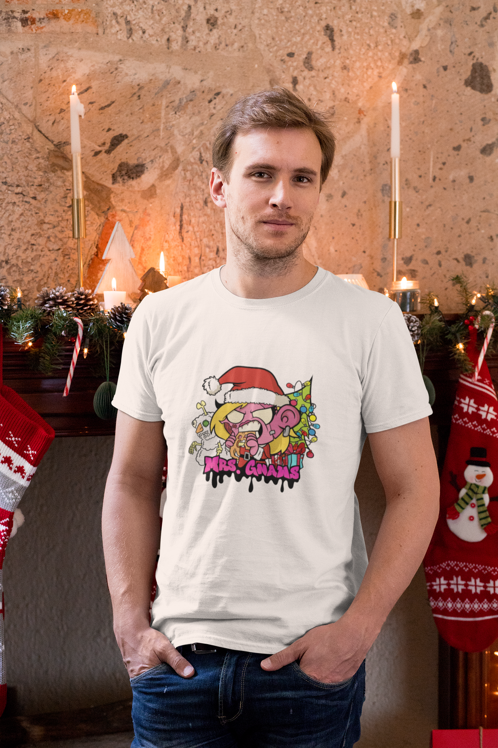 Mrs. Gnaws Christmas Tee
