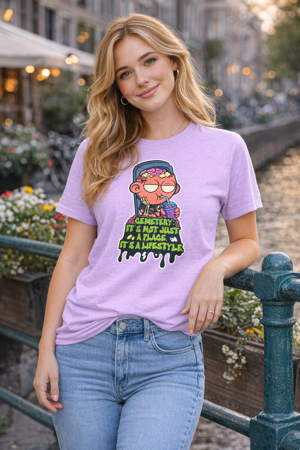 Cemetery Lifestyle Tee