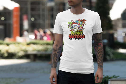 Merry Cryptmas Tee — Zombabiez Holiday Chaos Edition